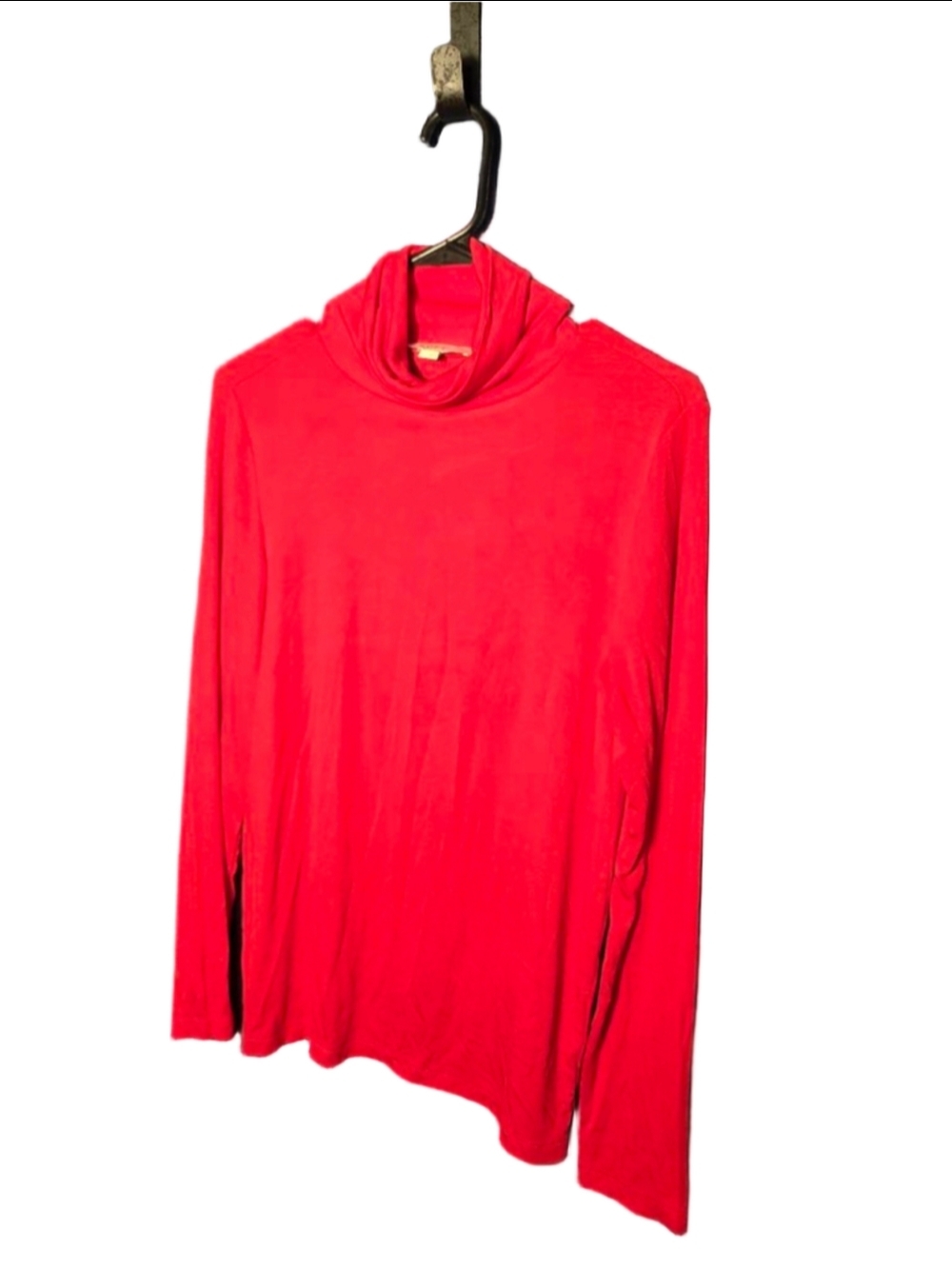 Women's LOFT Red Cowl Neck Sweater L